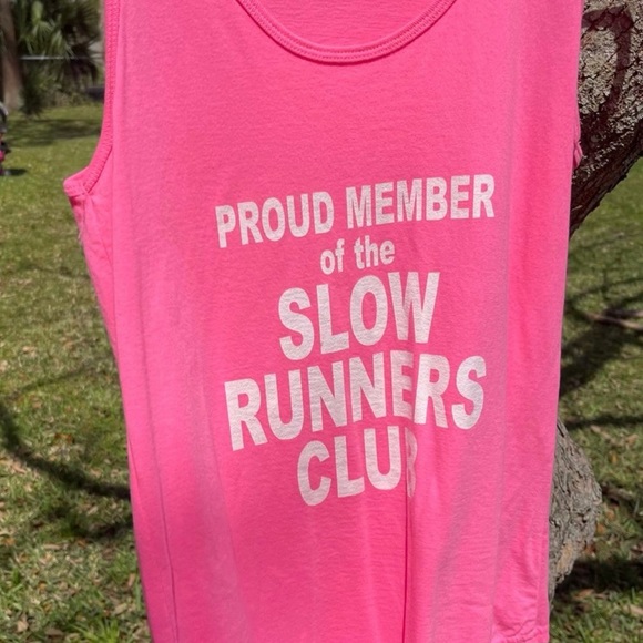 Brand new never worn Slow
Runners Club tank top size Medium - Picture 1 of 7